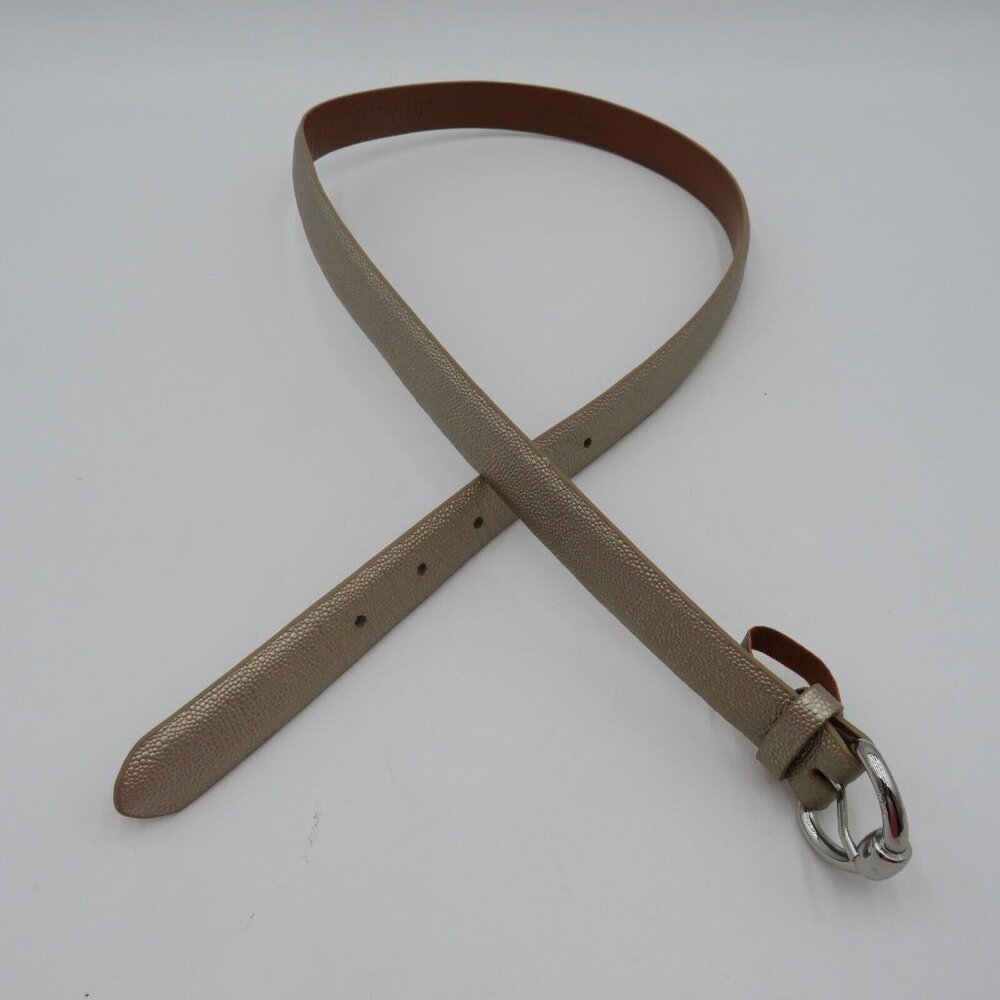 Lauren Ralph Lauren Shimmering Beige Belt